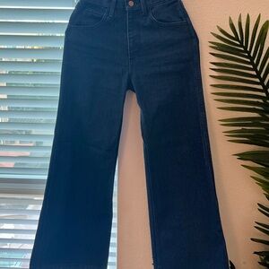 Carleen USA Dark Wash/ Navy Flare Women's Jeans